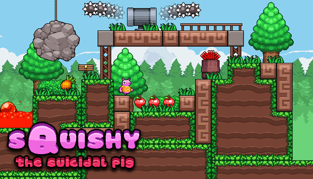 Squishy the Suicidal Pig