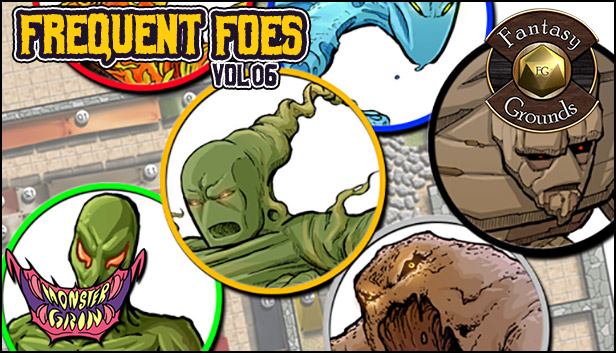Fantasy Grounds - Frequent Foes, Volume 6 (Token Pack)