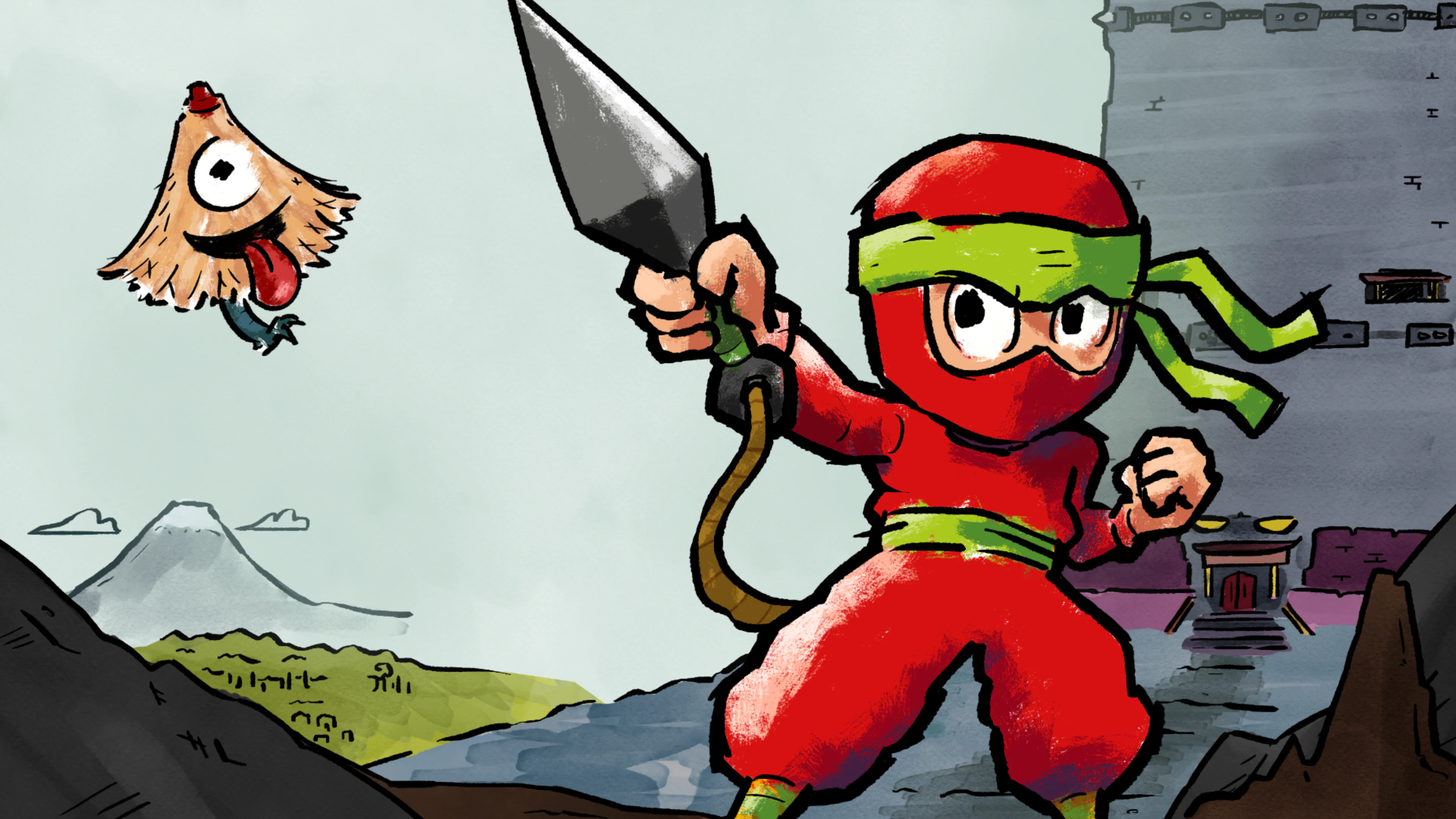 Chibi Ninja Shino-kun Treasure of Demon Tower