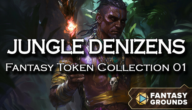 Fantasy Grounds - Fantasy Token Collection - Jungle Denizens 01