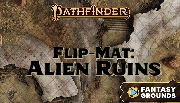 Fantasy Grounds - Pathfinder RPG - Flip-Mat: Alien Ruins