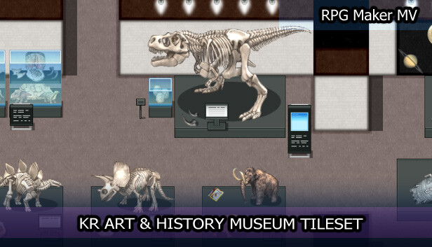 RPG Maker MV - KR Art and History Museum Tileset