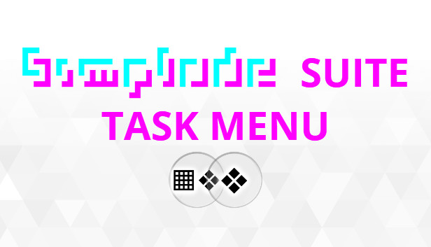Simplode Suite - Task Menu