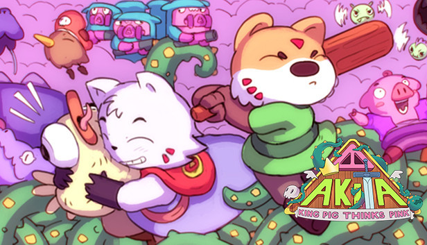 Akita: King Pig Thinks Pink
