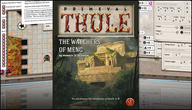 Fantasy Grounds - Primeval Thule: Watchers of Meng (5E)