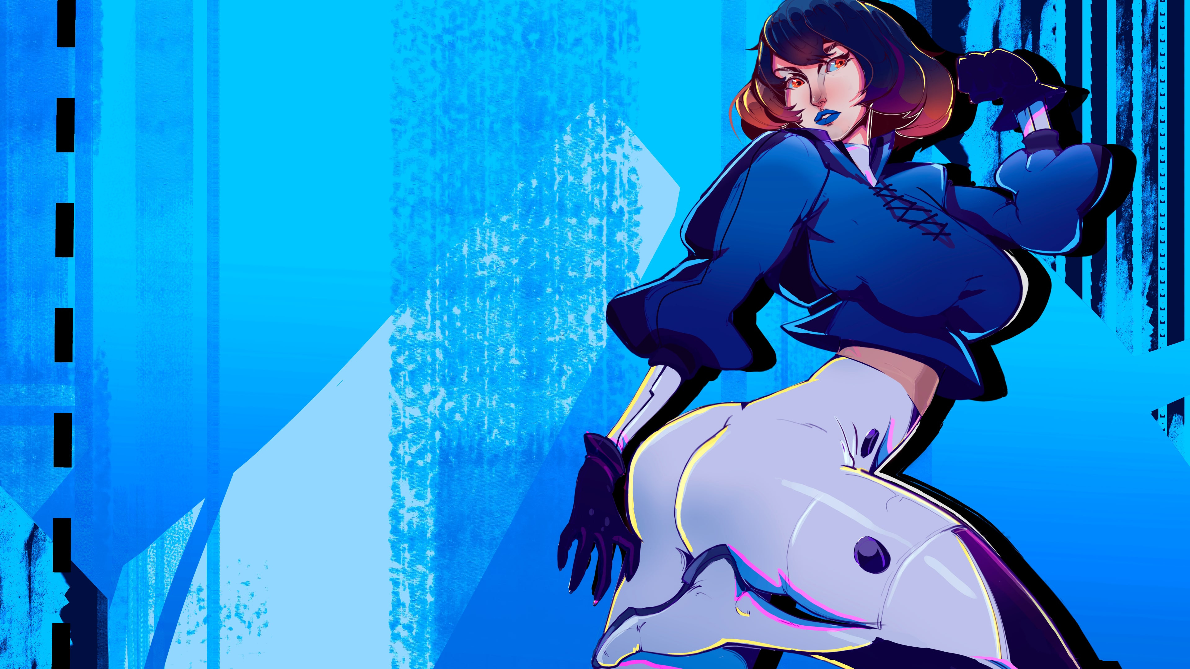 Glitch Blaster's Waifu