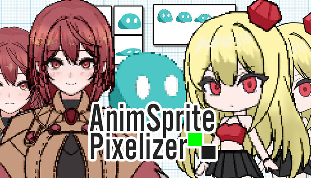 AnimSprite Pixelizer - Convert Hand-drawn Animations to Pixel Art PC