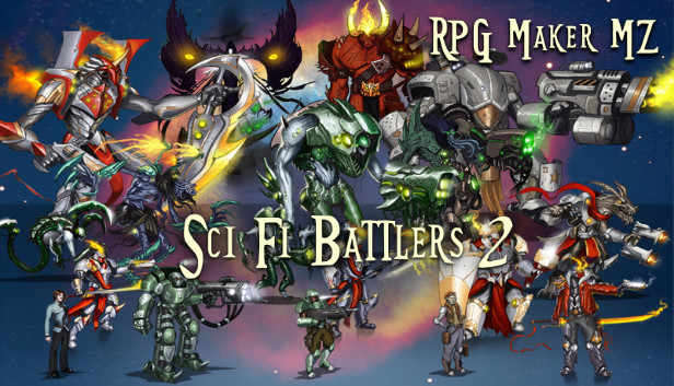 RPG Maker MZ - Sci-Fi Battlers 2