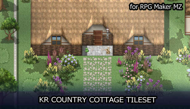 RPG Maker MZ - KR Country Cottage Tileset