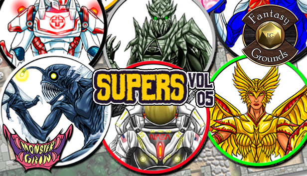 Fantasy Grounds - Supers, Volume 5 (Token Pack)
