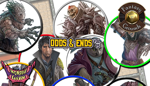 Fantasy Grounds - Odds & Ends, Volume 15 (Token Pack)