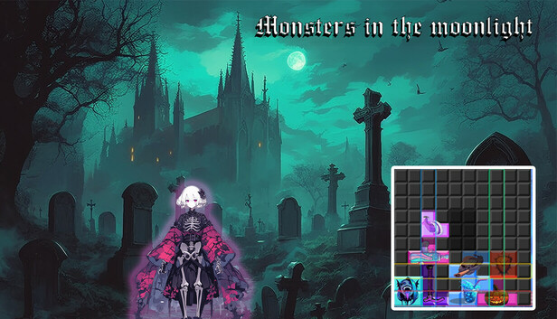 月光下的怪物:方块乱斗 Monsters in the Moonlight: Tetris