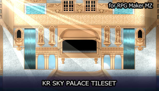 RPG Maker MZ - KR Sky Palace Tileset
