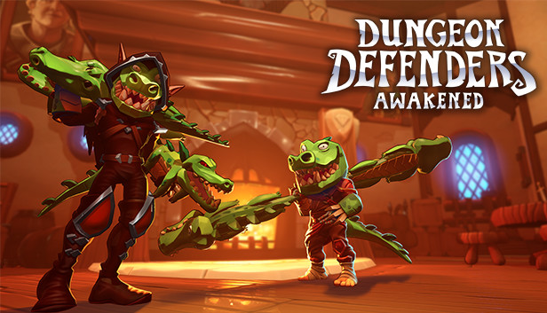 Dungeon Defenders: Awakened - Gator Gear Weapons and Accessories