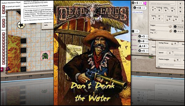 Fantasy Grounds - Deadlands Reloaded: Don't Drink the Water