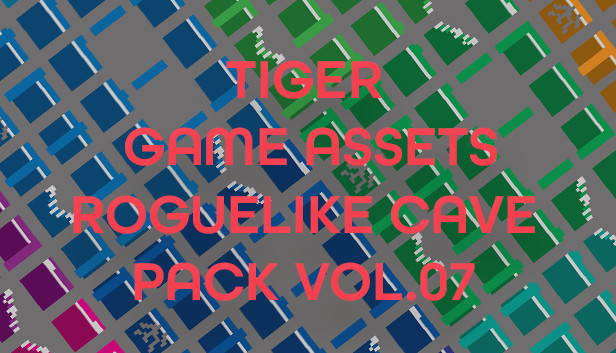 TIGER GAME ASSETS ROGUELIKE CAVE PACK VOL.07
