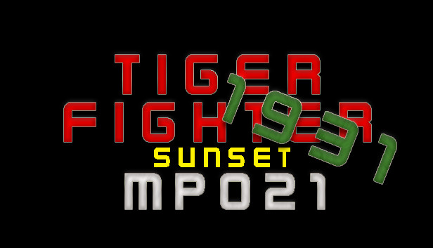 Tiger Fighter 1931 Sunset MP021