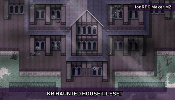 RPG Maker MZ - KR Haunted House Tileset