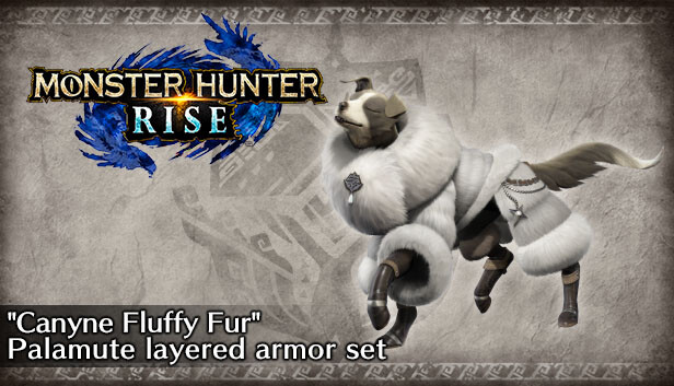 Monster Hunter Rise - Zestaw pancerza warstwowego kumpsa „Puchate futro kynosów”