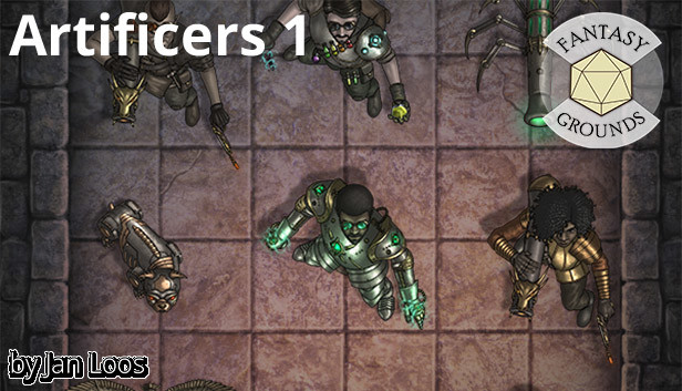 Fantasy Grounds - Jans Token Pack 29 - Artificers