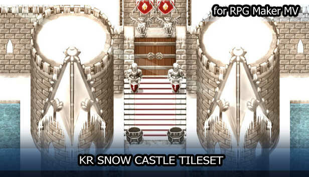 RPG Maker MV - KR Snow Castle Tileset