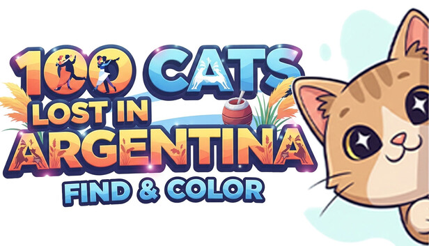 100 Cats Lost in Argentina Find & Color