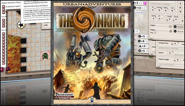 Fantasy Grounds - The Sinking: Complete Serial - PFRPG