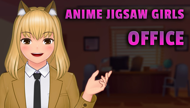 Anime Jigsaw Girls - Office