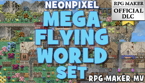 RPG Maker MV - NEONPIXEL - Mega Flying World