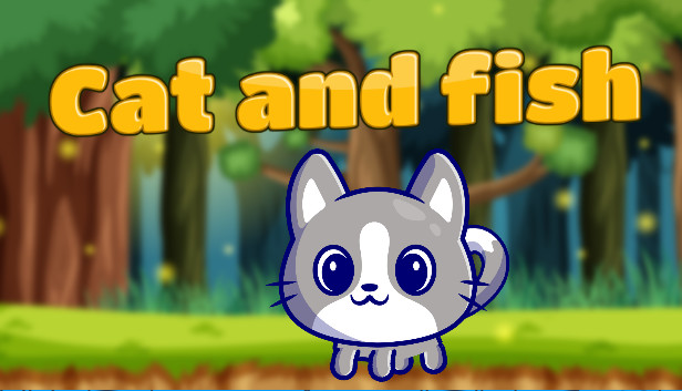 Cat and fish