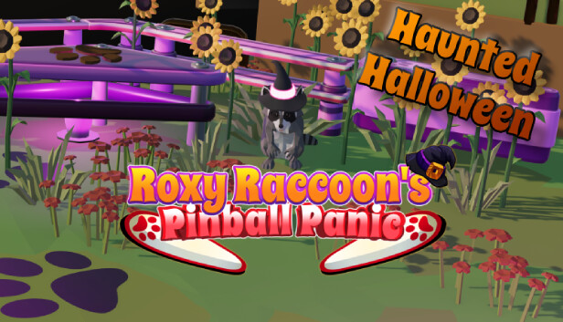 Roxy Raccoon's Pinball Panic - Haunted Halloween