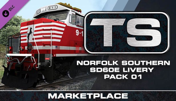 TS Marketplace: Norfolk Southern SD60E Livery Pack 01