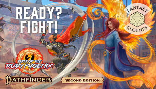 Fantasy Grounds - Pathfinder 2 RPG - Fists of the Ruby Phoenix AP 2: Ready? Fight!