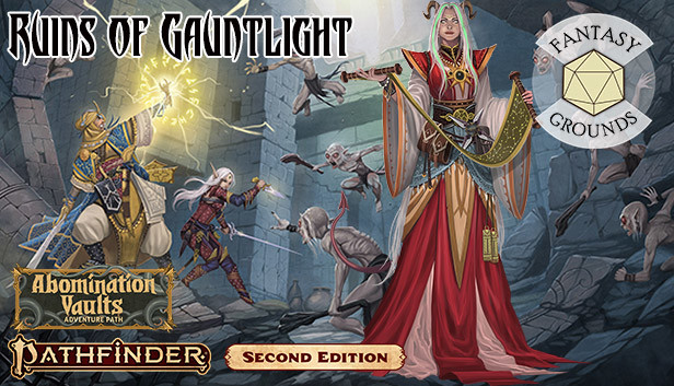 Fantasy Grounds - Pathfinder 2 RPG - Pathfinder Adventure Path #163: Ruins of Gauntlight (Abomination Vaults 1 of 3)