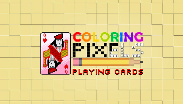 Coloring Pixels - Playing Cards Pack
