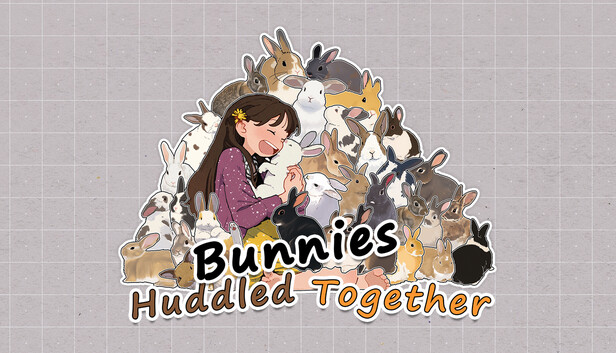 Bunnies Huddled Together