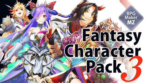 RPG Maker MZ - Fantasy Character Pack 3