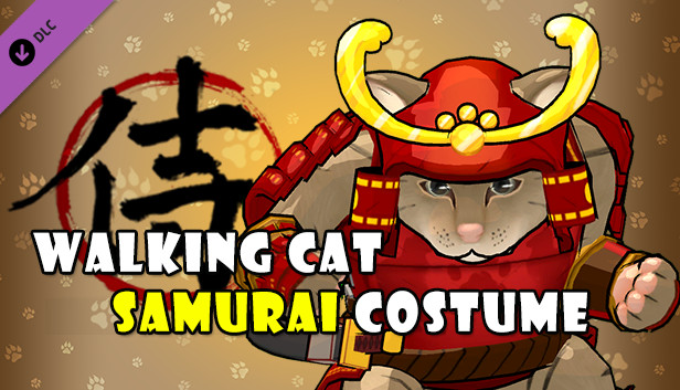 Fight Of Animals - Samurai Costume/Walking Cat