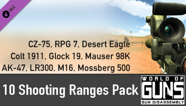 10 Shooting Ranges Pack