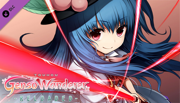 Player & Partner character "Tenshi Hinanawi" / 玩家角色＋同伴「比那名居天子」 / プレイヤー & パートナーキャラ「比那名居天子」 (Touhou Genso Wanderer -Reloaded-)