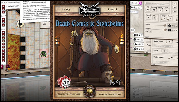 Fantasy Grounds - U03: Death Comes to Stoneholme (5E)