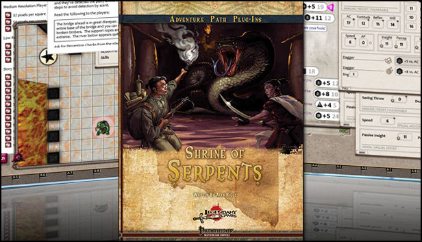 Fantasy Grounds - Shrine of Serpents (PFRPG)