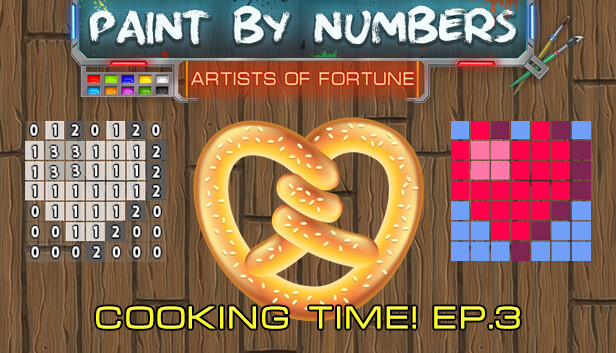 Paint By Numbers - Cooking Time! Ep. 3