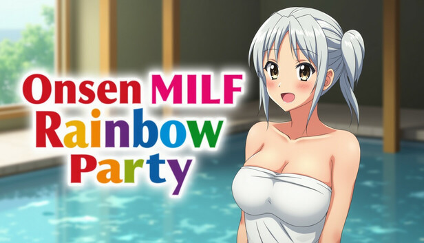 Onsen MILF Rainbow Party