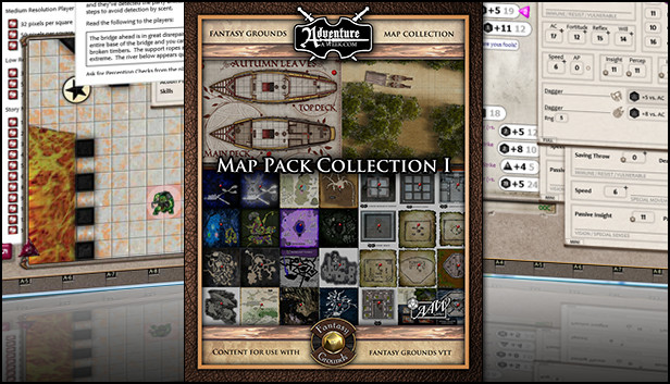 Fantasy Grounds - AAW Map Pack Vol 1