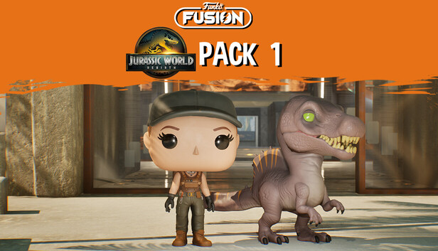 Funko Fusion - Jurassic World Rebirth Pack 1 -Zora Bennett and Spinosaurus