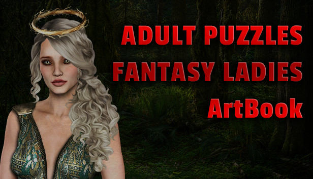 Adult Puzzles - Fantasy Ladies ArtBook