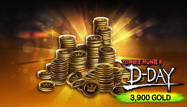 Zombie Hunter: D-Day - 3,900 Gold Pack