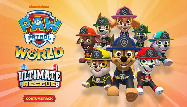 PAW Patrol World - Świat Psiego Patrolu - Ultimate Rescue - Zestaw kostiumów