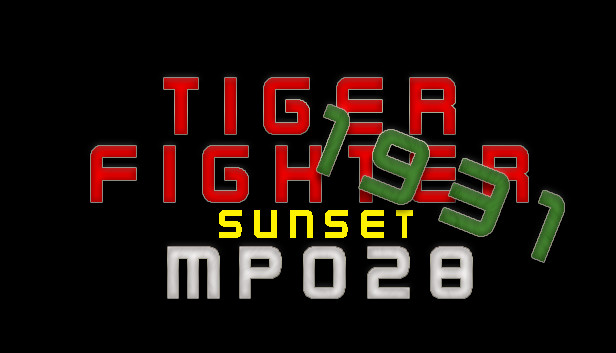 Tiger Fighter 1931 Sunset MP028